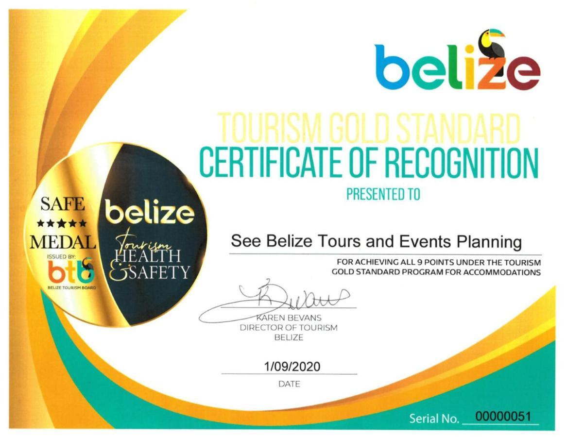 See Belize Poolside Sea View Economy Room With Infinity Pool & Overwater Deck Белиз-Сити Экстерьер фото
